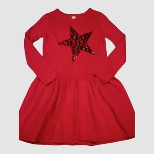 Cat & Jack Red Knit Dress